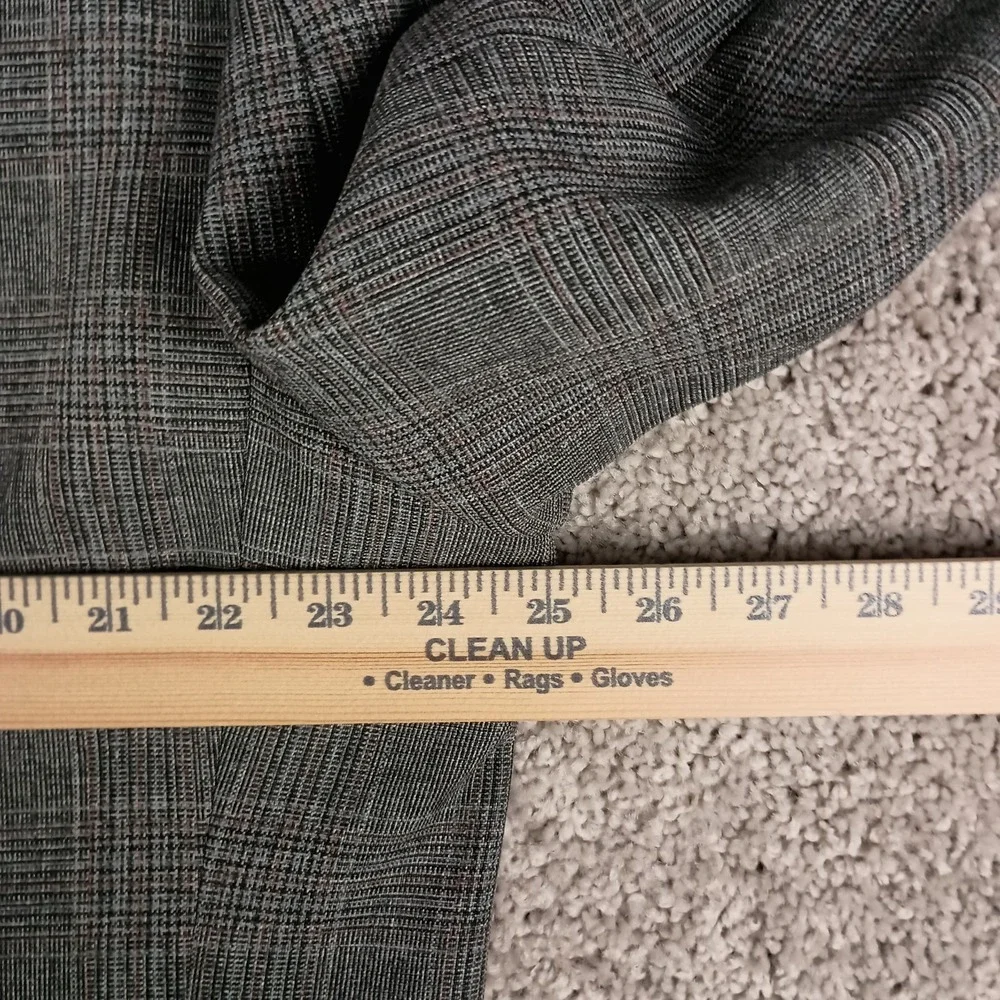 Vintage 70s/80s John Blair 48L 42x34 Glen Plaid Suit - 2 Piece Gray Retro Suit